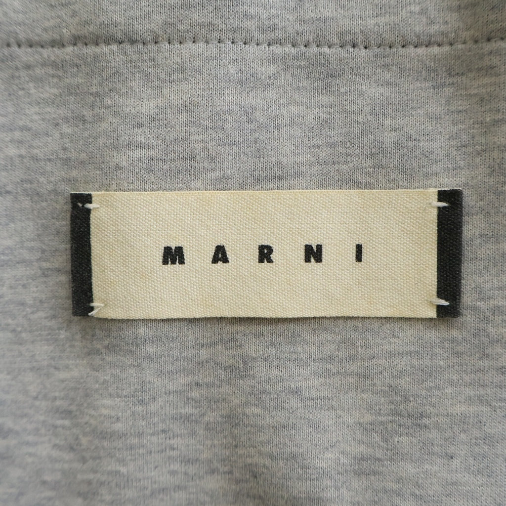MARNI(マルニ) COMESSA コメッサ ガンクラブチェック ロングコート ブラウン 0000186051