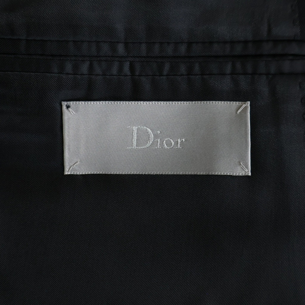 Dior HOMME(ディオールオム) 17AW ビジュウ装飾 テーラードジャケット ブラック 733C269W5956