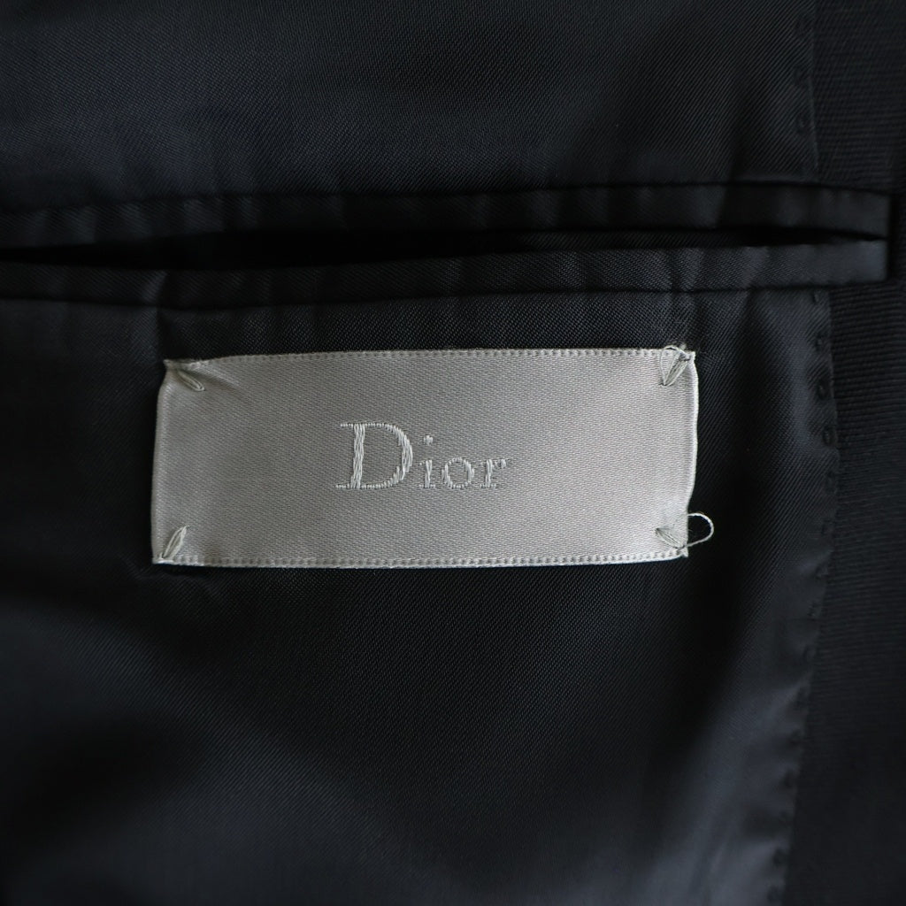 Dior HOMME(ディオールオム) 18SS アトリエテープ装飾 テーラードジャケット ブラック 863C274X4211