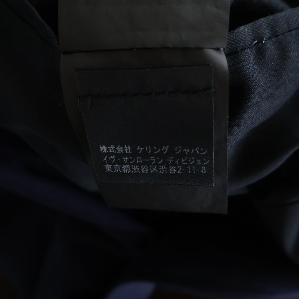 SAINT LAURENT PARIS(サンローランパリ) 2B金ボタン テーラードジャケット ブルー 327038 YM39M