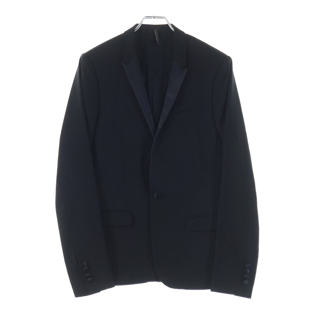 Dior HOMME(ディオールオム) 09SS 1B シングル テーラードジャケット スモーキングジャケット ブラック 9E3122960559