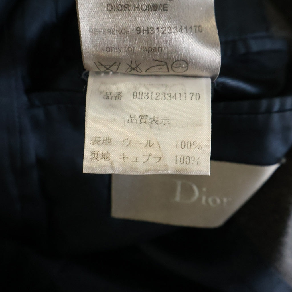 Dior HOMME(ディオールオム) 09SS アシンメトリーデザイン ジャケット グレー 9H3123341170 9H3123341170