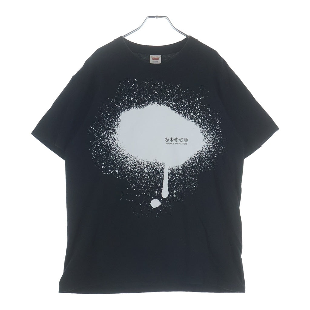 SUPREME(シュプリーム) 23SS × UNDERCOVER Tag Tee アンダーカバー タグ グラフィックプリント クルーネック半袖Tシャツ カットソー ブラック/ホワイト