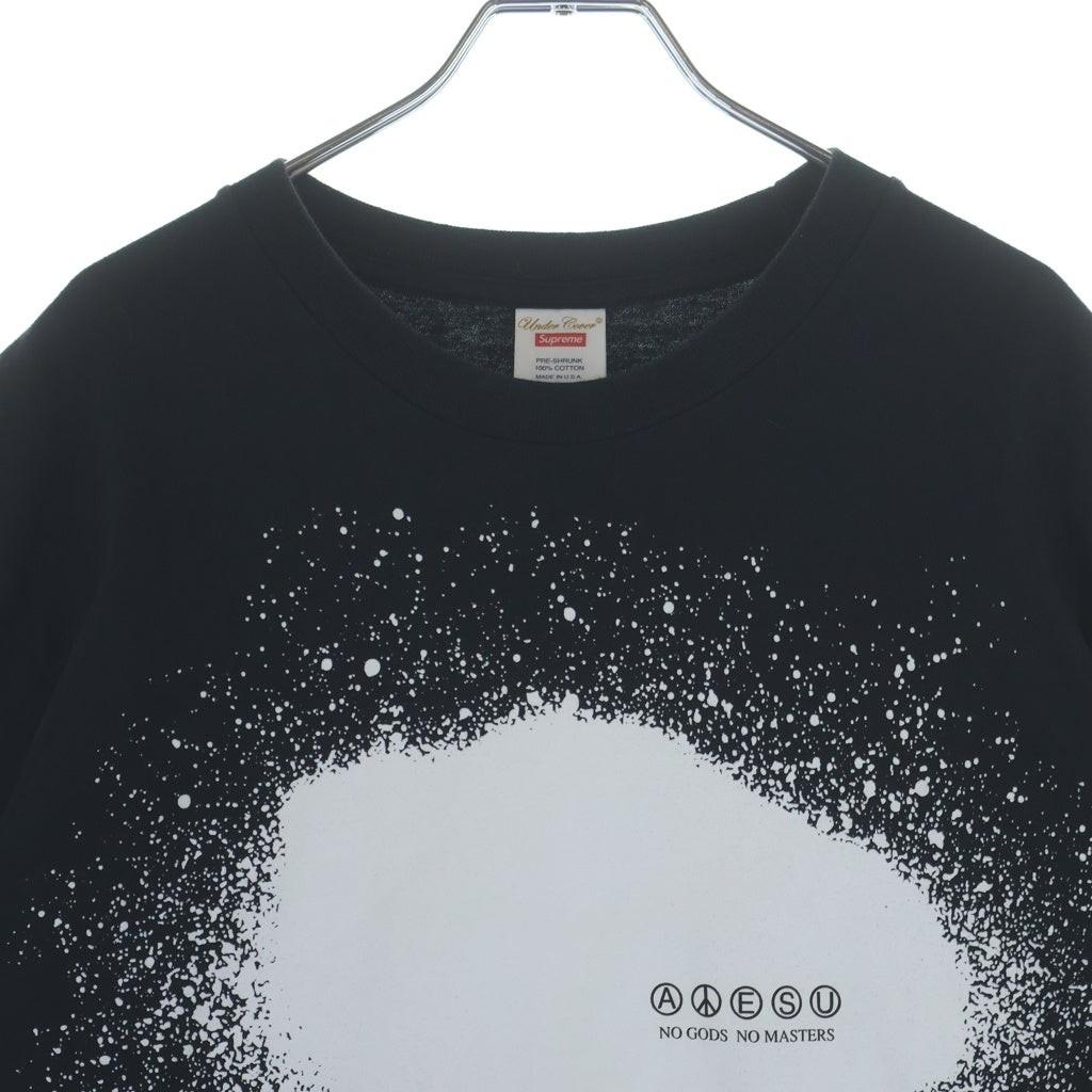 SUPREME(シュプリーム) 23SS × UNDERCOVER Tag Tee アンダーカバー タグ グラフィックプリント クルーネック半袖Tシャツ カットソー ブラック/ホワイト