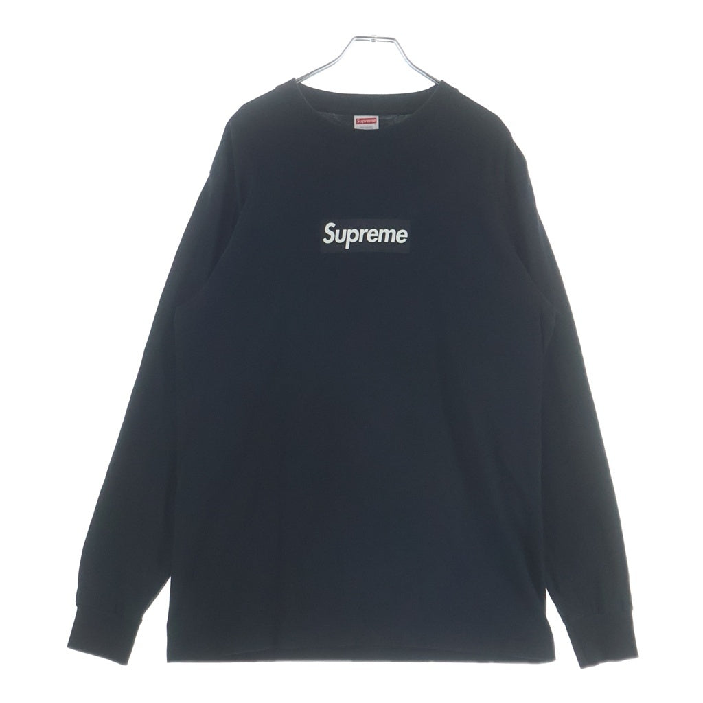 SUPREME(シュプリーム) 20AW Box Logo L/S Tee ボックスロゴ クルーネック 長袖 Tシャツ カットソー ブラック