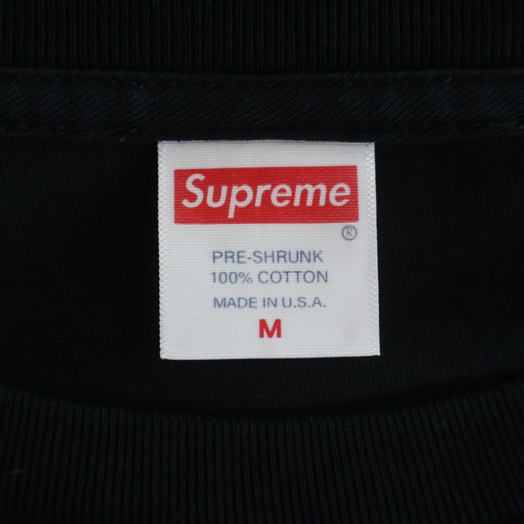 SUPREME(シュプリーム) 20AW Box Logo L/S Tee ボックスロゴ クルーネック 長袖 Tシャツ カットソー ブラック