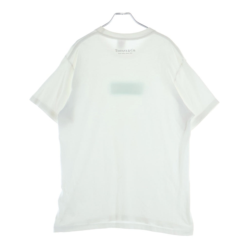 SUPREME(シュプリーム) 21AW ×Tiffany&Co Box Logo Tee ティファニー ボックスロゴ 半袖Tシャツ カットソー ホワイト