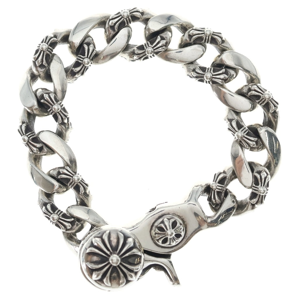 CHROME HEARTS(クロムハーツ) FNCY CHN LNK ファンシーリンククリップブレスレット 13リンク シルバー BCA145