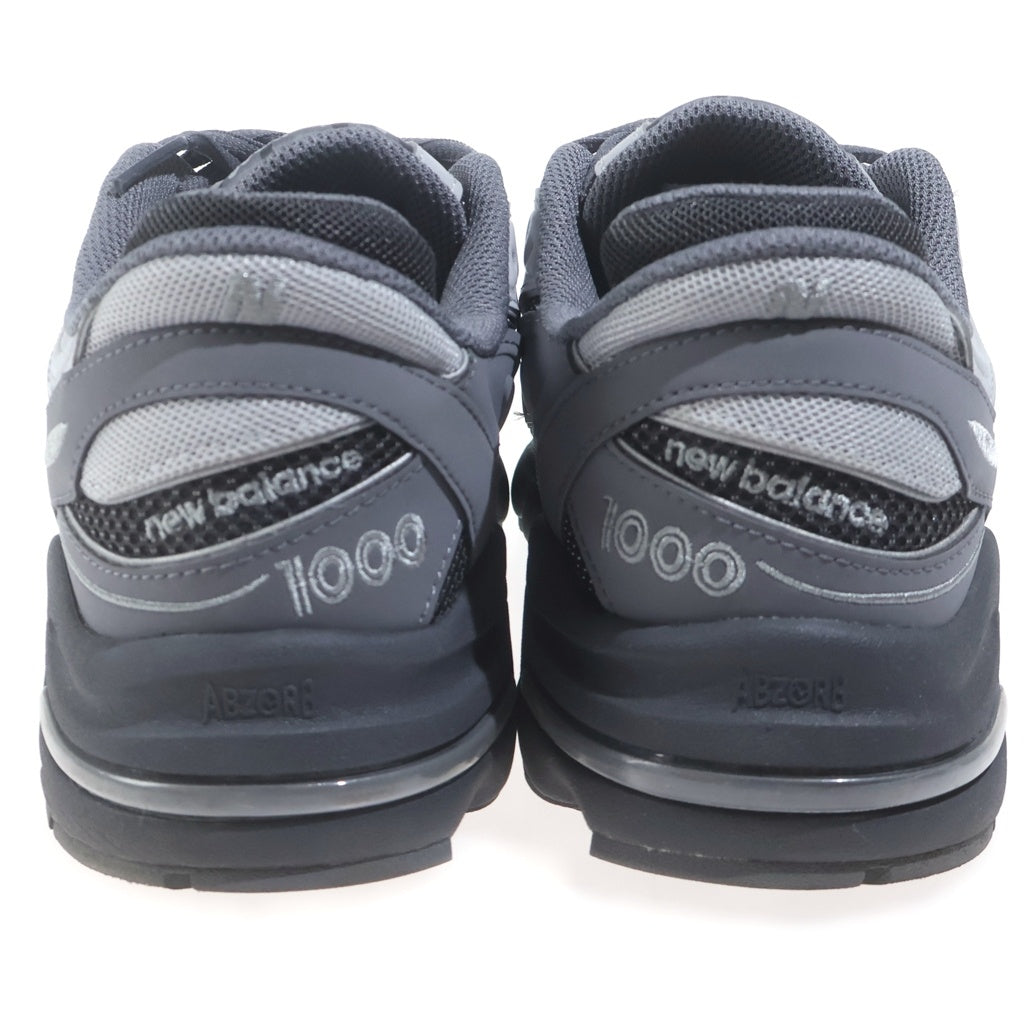 New Balance(ニューバランス) M1000MEG メッシュローカットスニーカー シューズ グレー US9/27cm