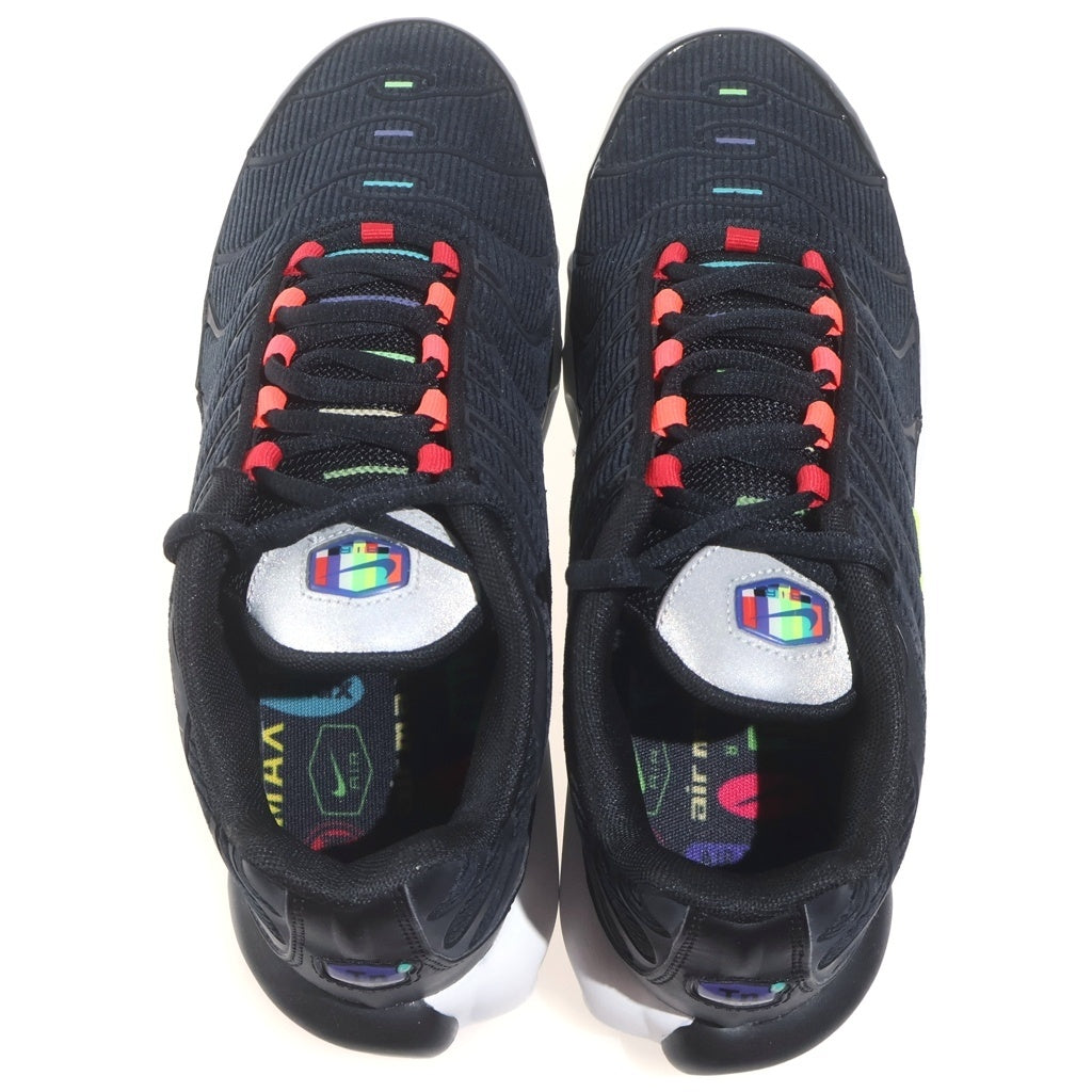 NIKE(ナイキ) AIR MAX PLUS SE TV COLOR BARS エアマックス プラス SE ローカットスニーカー ブラック US8.5/26.5cm DA5561-001