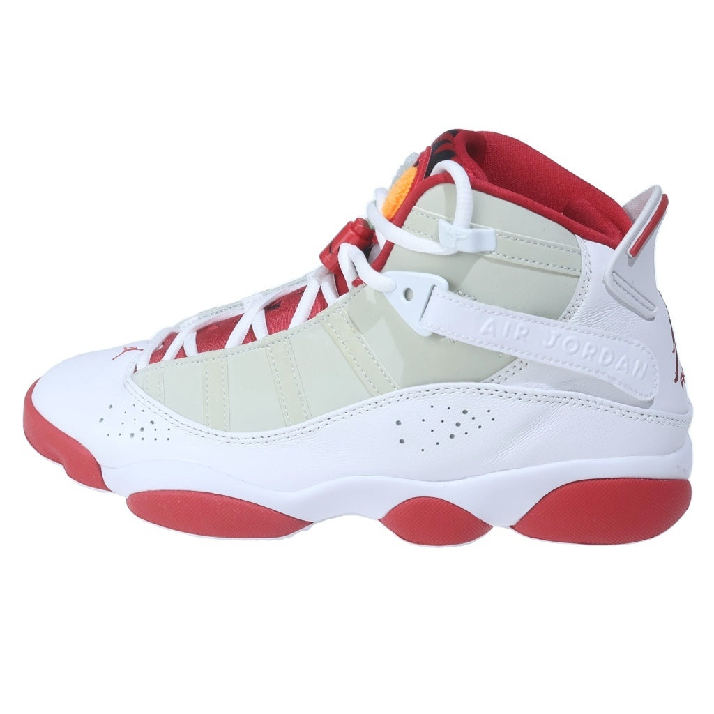 NIKE(ナイキ) AIR JORDAN 6 RINGS エアジョーダン6 リングス ハレ ハイカットスニーカー レッド/ホワイト US8.5/26.5cm DD5077-105