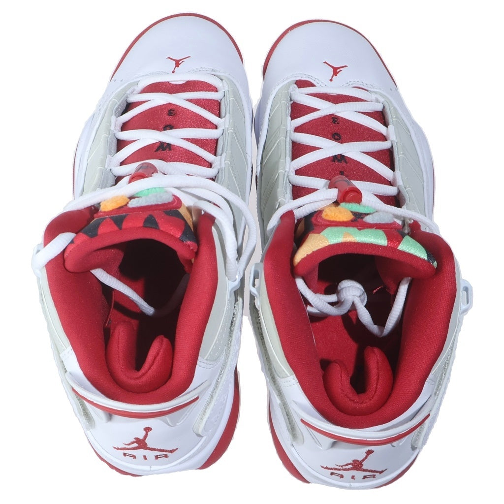 NIKE(ナイキ) AIR JORDAN 6 RINGS エアジョーダン6 リングス ハレ ハイカットスニーカー レッド/ホワイト US8.5/26.5cm DD5077-105