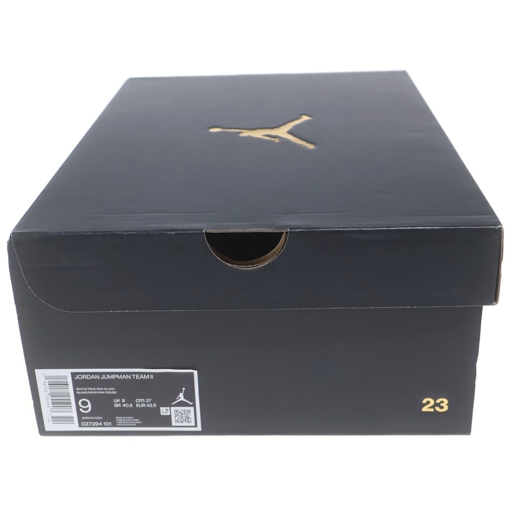 NIKE(ナイキ) JORDAN JUMPMAN TEAM 2 ジョーダン ジャンプマン チーム2 ハイカットスニーカー ホワイト US9/27cm DZ7294-101