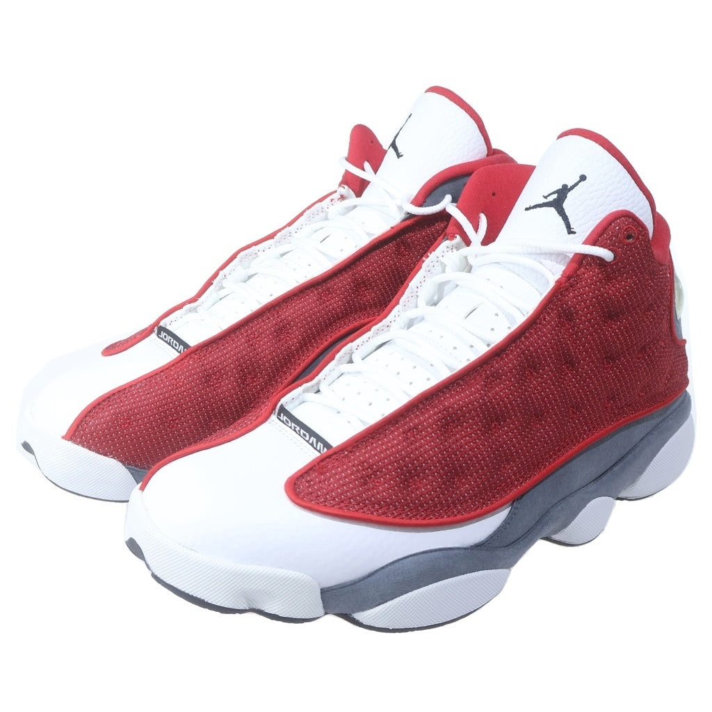 NIKE(ナイキ) AIR JORDAN 13 RETRO エアジョーダン13 レッドフリント ハイカットスニーカー グレー/レッド US9/27cm DJ5982-600