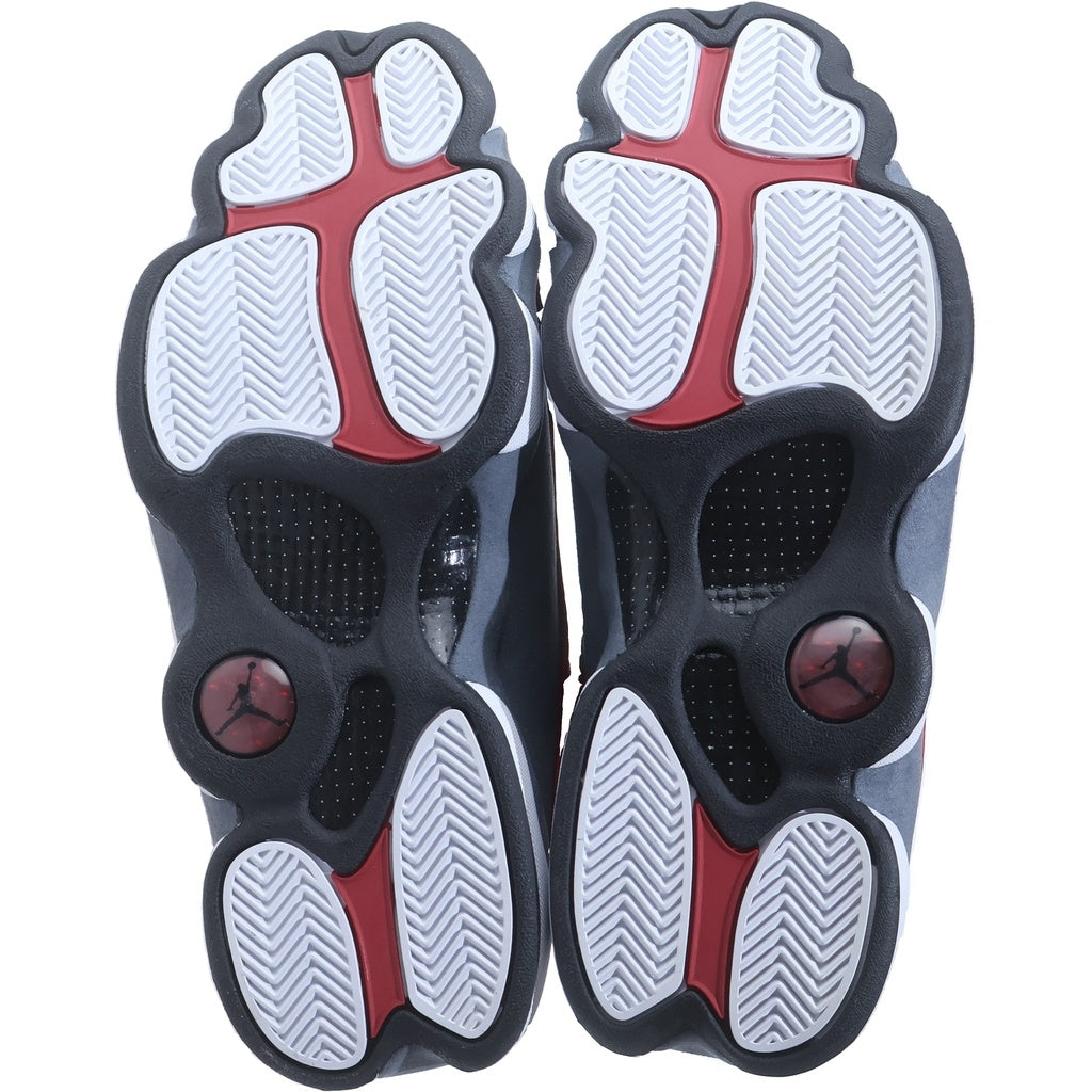 NIKE(ナイキ) AIR JORDAN 13 RETRO エアジョーダン13 レッドフリント ハイカットスニーカー グレー/レッド US9/27cm DJ5982-600