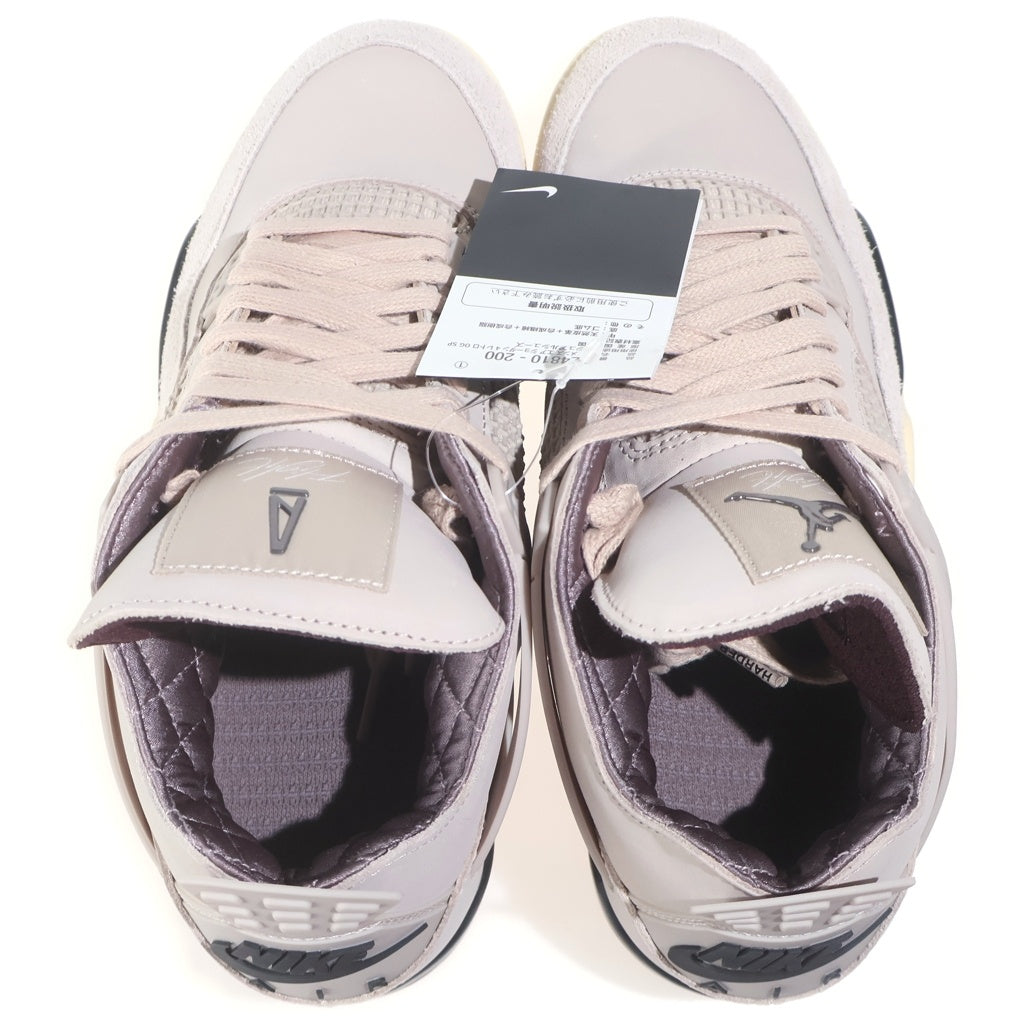 NIKE(ナイキ) ×A MA MANIERE WMNS AIR JORDAN 4 アママニエール エアジョーダン ハイカットスニーカー ベージュ US10.5/27.5cm FZ4810-200