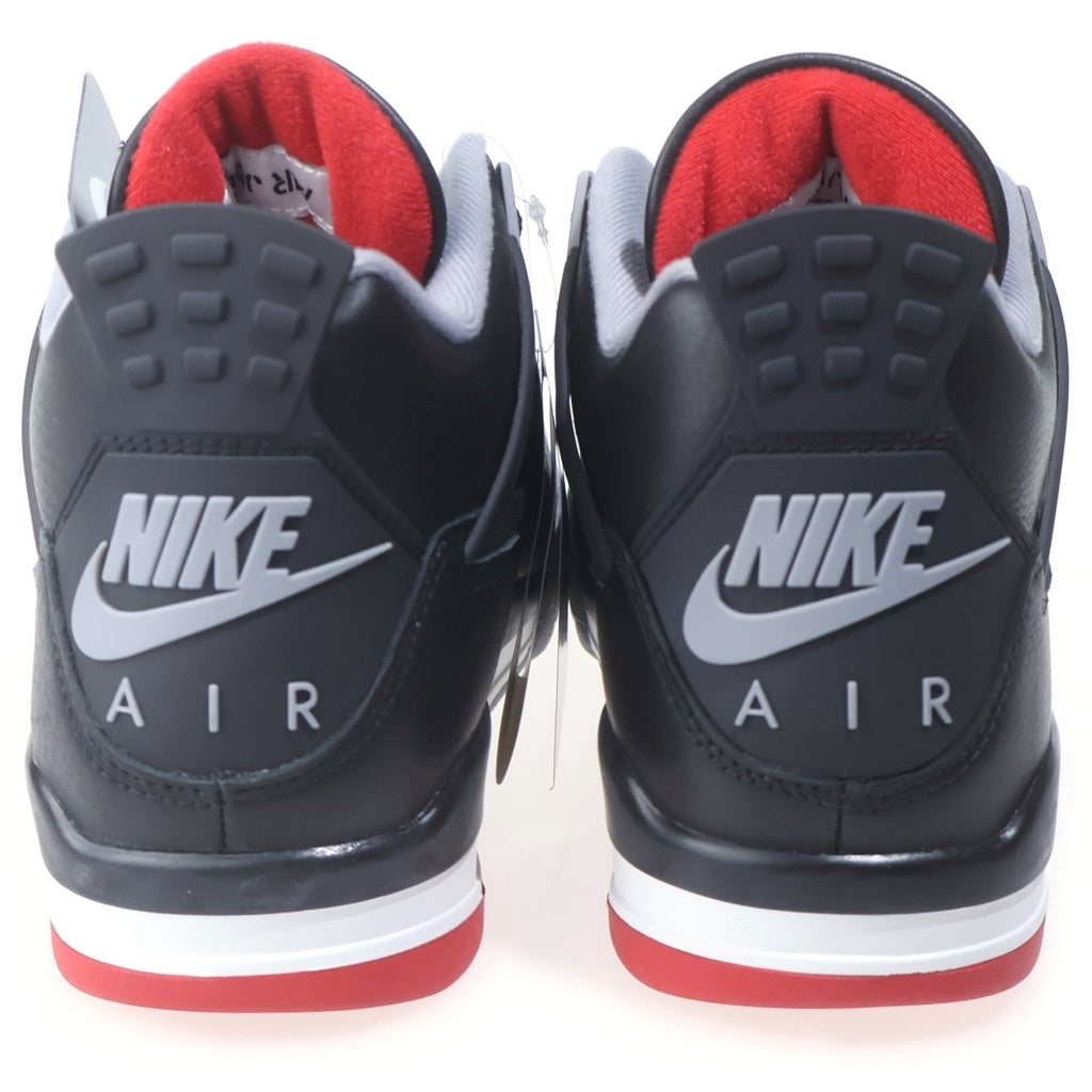 NIKE(ナイキ) AIR JORDAN 4 RETRO BRED REIMAGINED エアジョーダン4 レトロ ブレッド リイマジンド ハイカットスニーカー ブラック US9/27cm FV5029-006