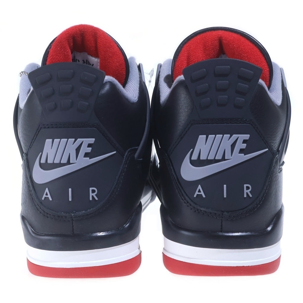 NIKE(ナイキ) AIR JORDAN 4 RETRO BRED REIMAGINED エアジョーダン4 レトロ ブレッド リイマジンド ハイカットスニーカー ブラック US9/27cm FV5029-006