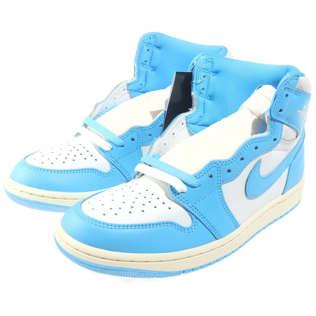 NIKE(ナイキ) AIR JORDAN 1 RETRO HIGH OG UNC REIMAGINED エアジョーダン1 レトロ リイマジンド ハイカットスニーカー ブルー/ホワイト US9/27cm DZ5485-402