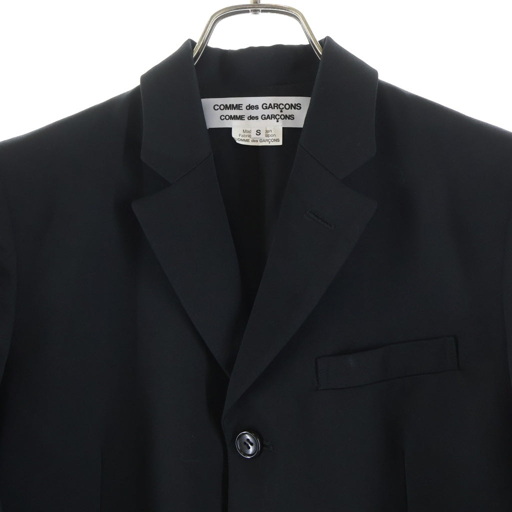 COMME des GARCONS COMME des GARCONS(コムデギャルソンコムデギャルソン) プリーツ レイヤード コート ブラック レディース RR-J007