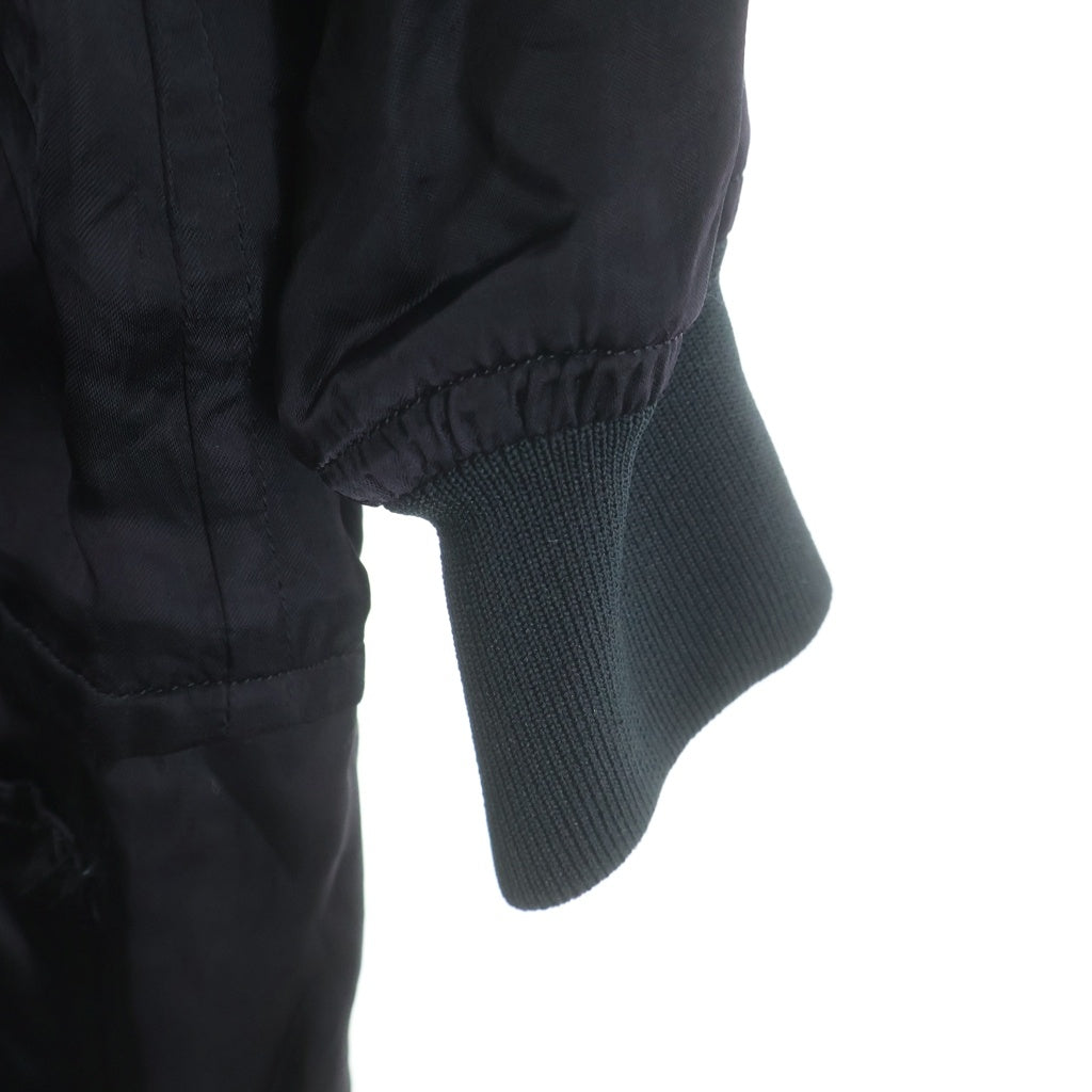 COMME des GARCONS HOMME PLUS(コムデギャルソンオムプリュス) 20SS バックプリント キュプラサテン スタッフコート ブラック PE-J087