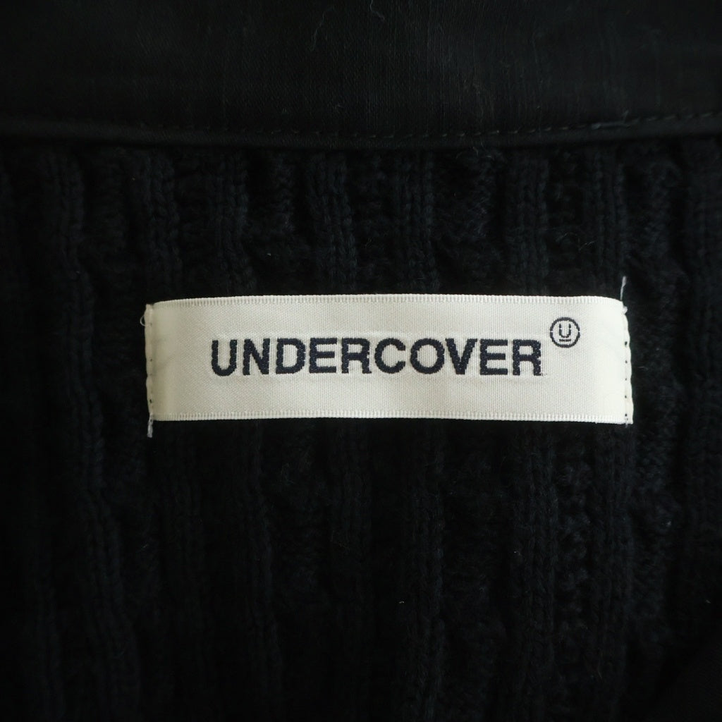 UNDERCOVER(アンダーカバー) 25AW 袖切替ブルゾン ドッキングジャケット ブラック/ホワイト レディース UP1E1208