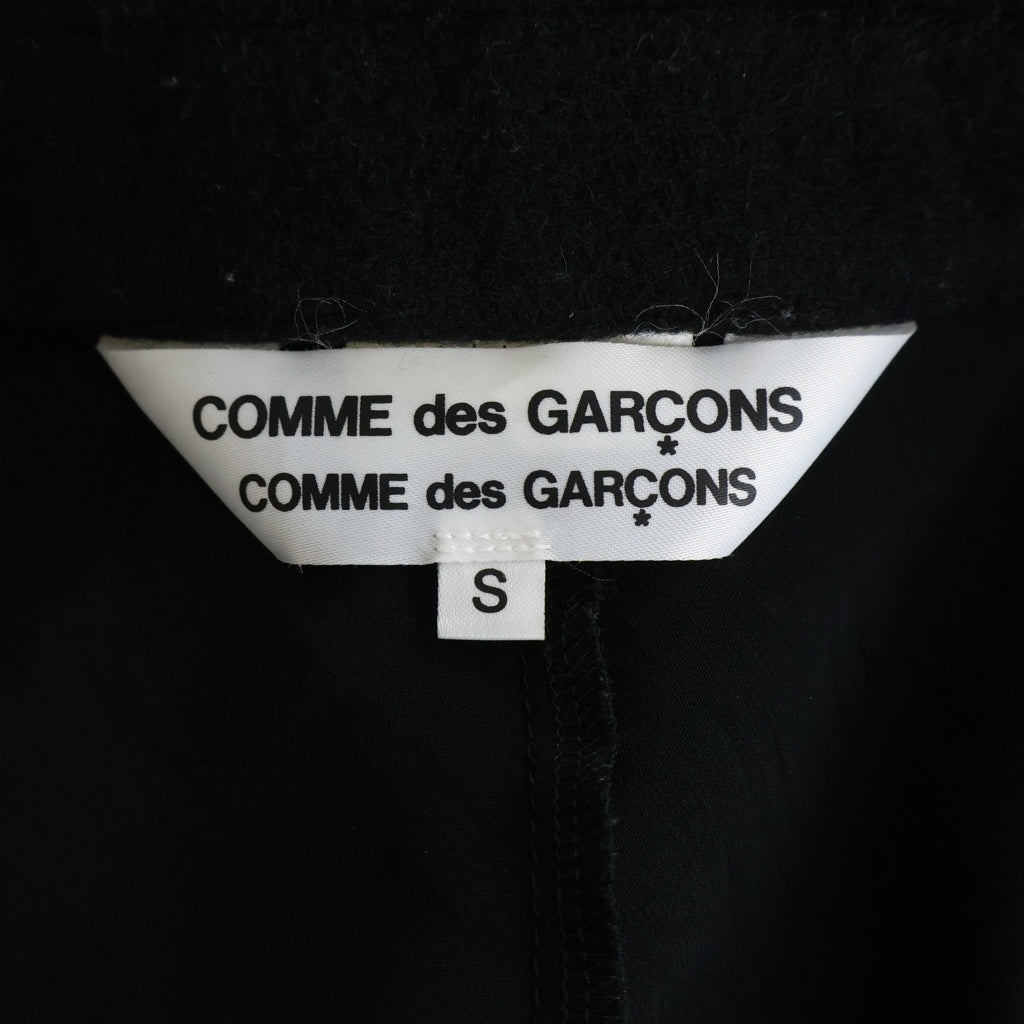 COMME des GARCONS COMME des GARCONS(コムデギャルソンコムデギャルソン) シースルー 長袖 ワンピース ブラック レディース RD-J023