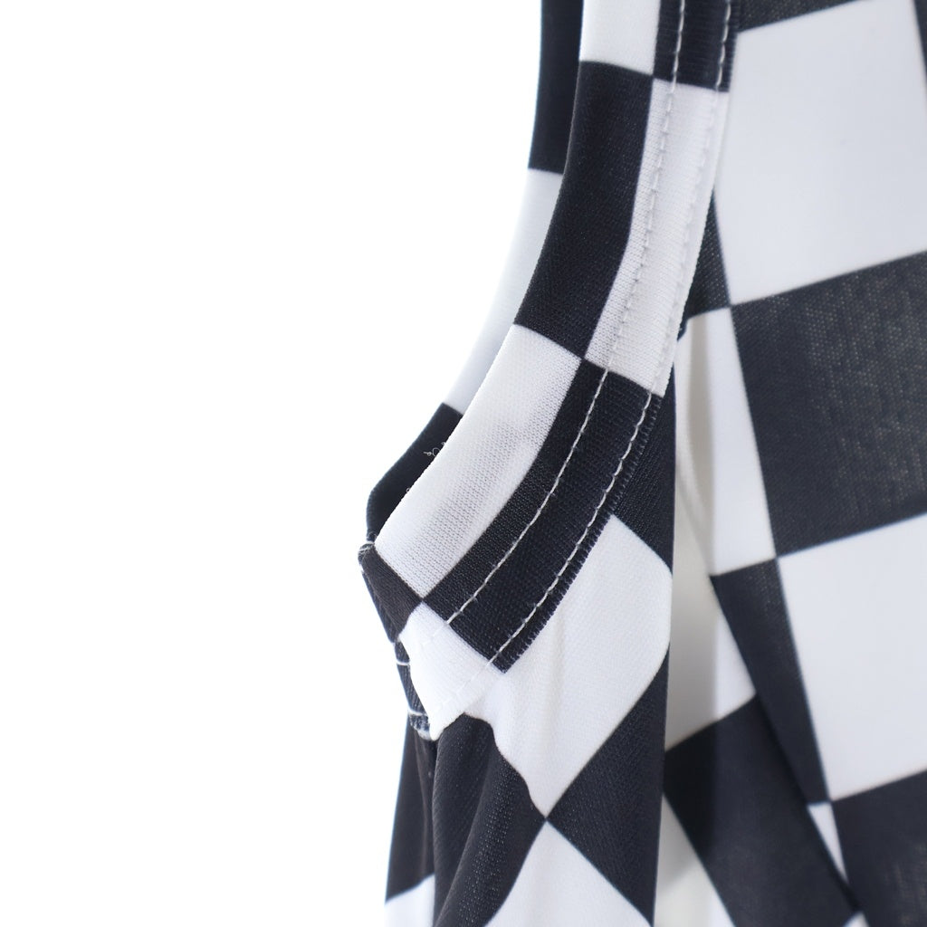 COMME des GARCONS COMME des GARCONS(コムデギャルソンコムデギャルソン) チェッカーフラッグ ワンピース ブラック/ホワイト レディース RM-T021