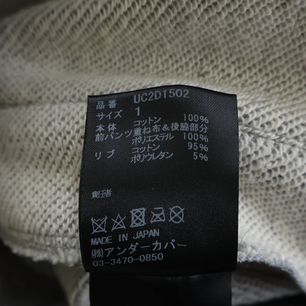 UNDERCOVER(アンダーカバー) 24AW サイド GCパーツ付 スウエットパンツ グレー/ベージュ UC2D1502 レディース