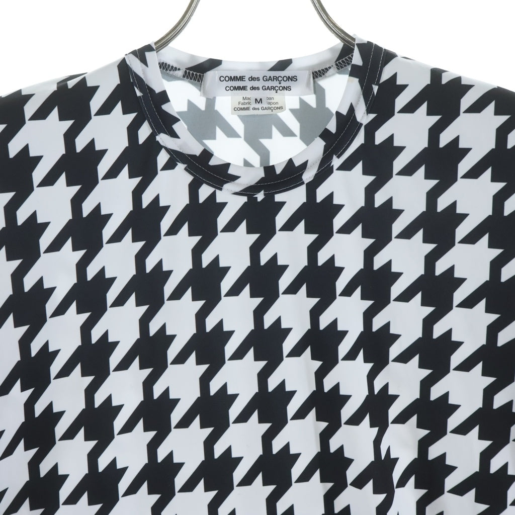 COMME des GARCONS COMME des GARCONS(コムデギャルソンコムデギャルソン) 23AW 千鳥格子 長袖ワンピース ブラック/ホワイト RM-T019 レディース