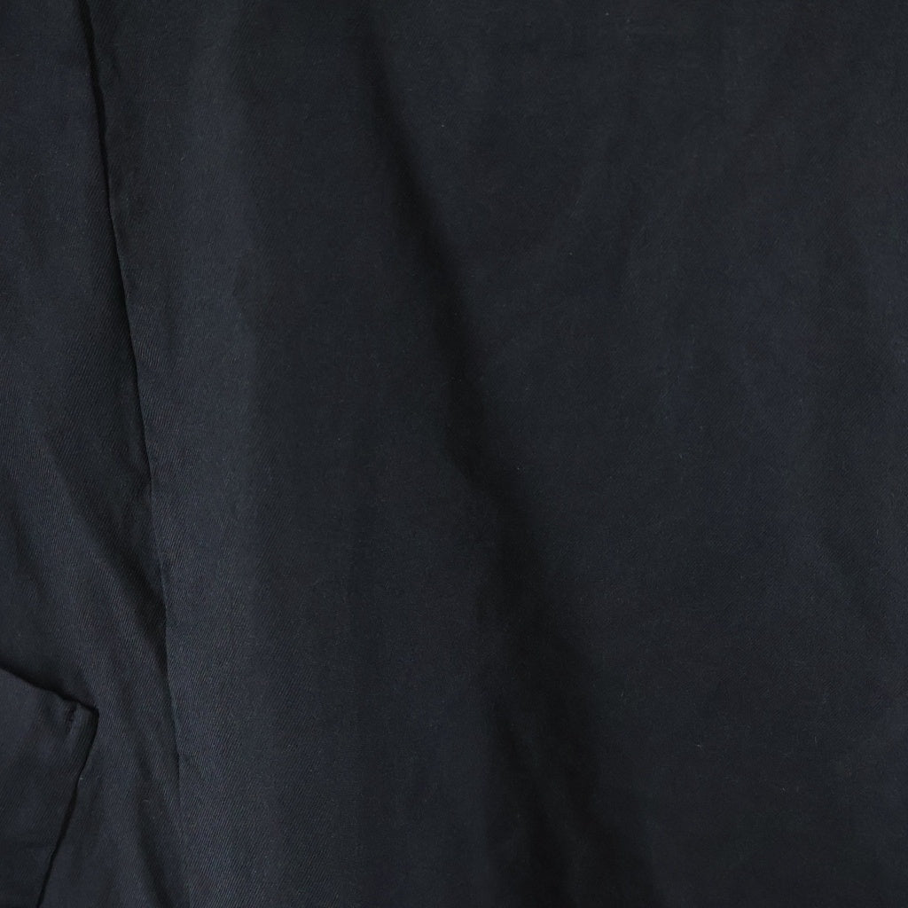 COMME des GARCONS(コムデギャルソン) 15AW トレンチコート ボタンフライ ポリ縮絨 ブラック GQ-J051 レディース