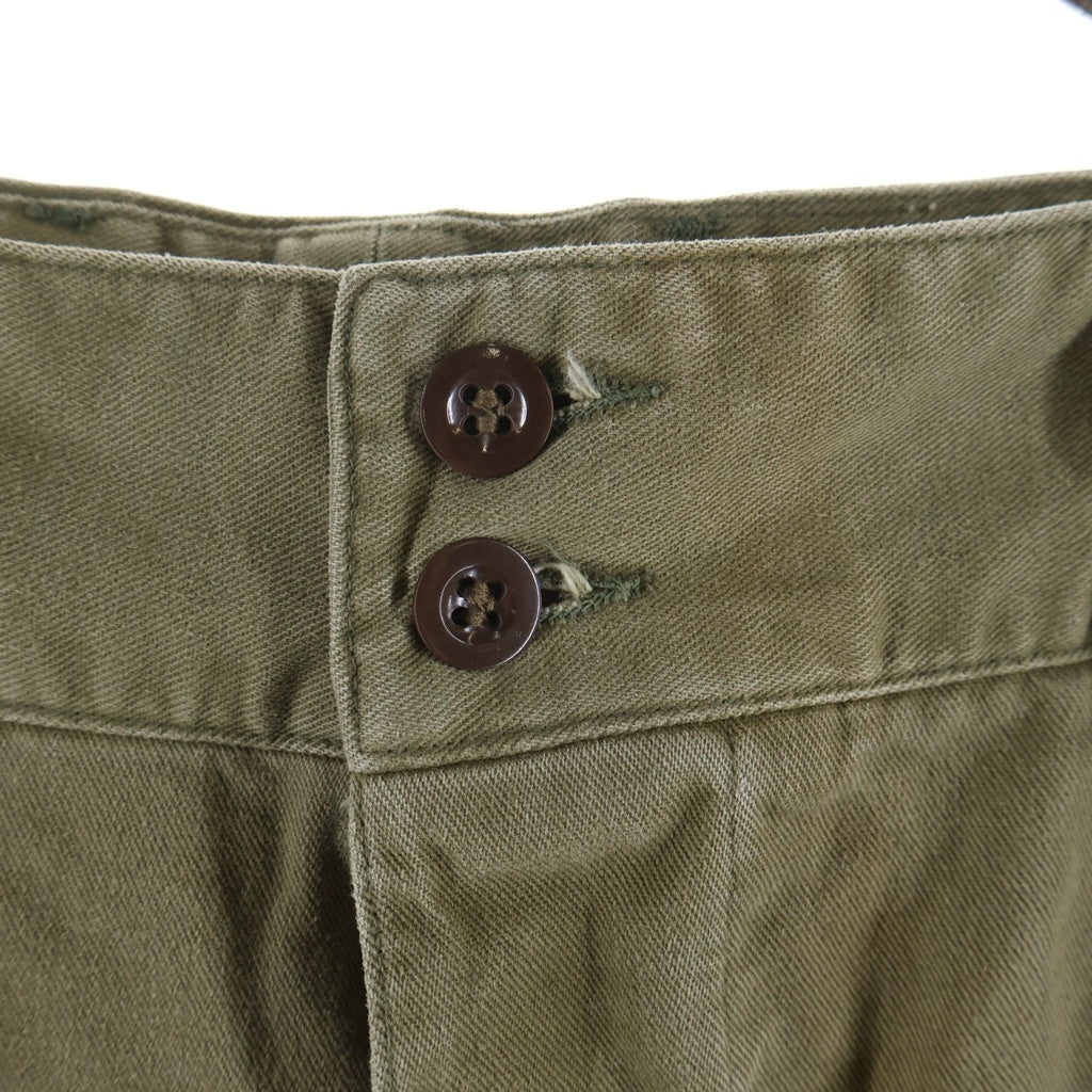 RRL(ダブルアールエル) 90S M-47 ボタンフライ カーゴパンツ カーキ