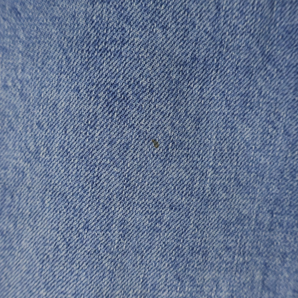 RRL(ダブルアールエル) 90S ウォッシュ加工 ボタンフライ ストレート デニムパンツ ライトブルー