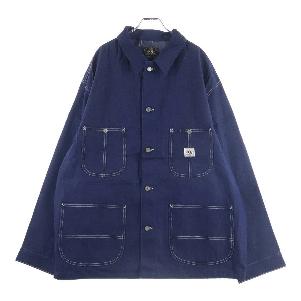 RRL(ダブルアールエル) 90S 三ツ星タグ デニム カバーオール インディゴ