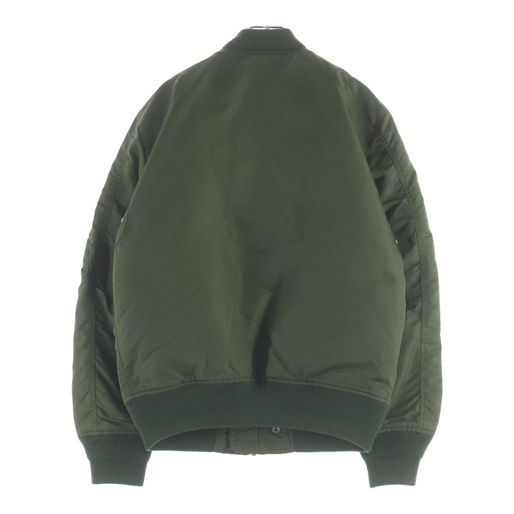 DIESEL(ディーゼル) J-TANKER 中綿入り MA-1 ジップアップ フライトジャケット カーキ 00SV4Q