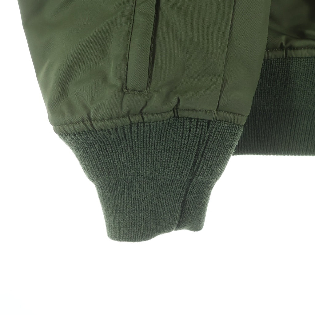 DIESEL(ディーゼル) J-TANKER 中綿入り MA-1 ジップアップ フライトジャケット カーキ 00SV4Q