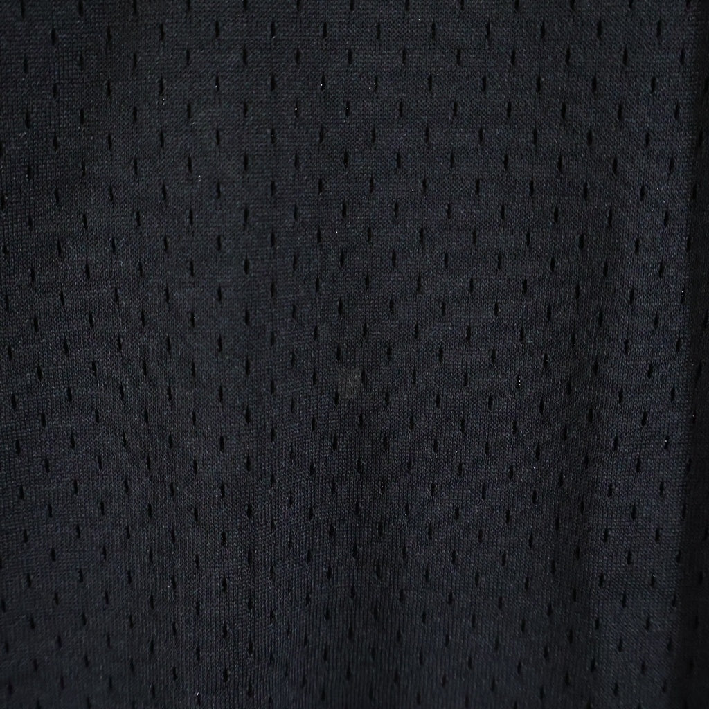 CHROME HEARTS(クロムハーツ) MESH WARM UP JERSEY メッシュ バーシティー ジャージー CHプリントメッシュ 長袖Tシャツカットソー ブラック