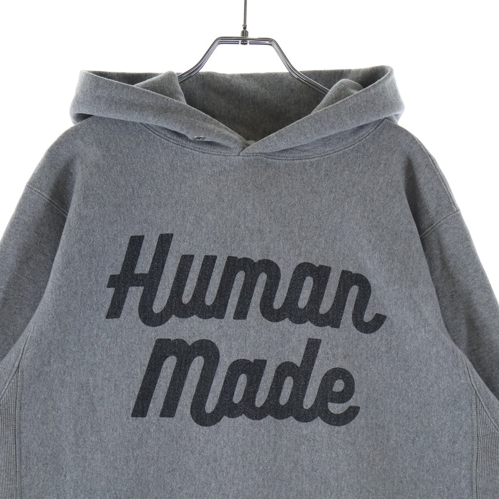 HUMAN MADE(ヒューマンメイド) ダックプリント プルオーバーパーカー グレー