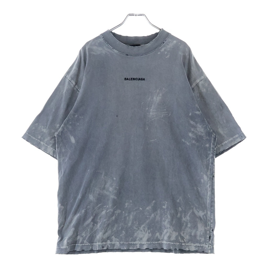 BALENCIAGA(バレンシアガ) MEDIUM FIT TEE ミディアムフィットTシャツ クルーネック 半袖Tシャツ カットソー グレー 764235 TRVI8