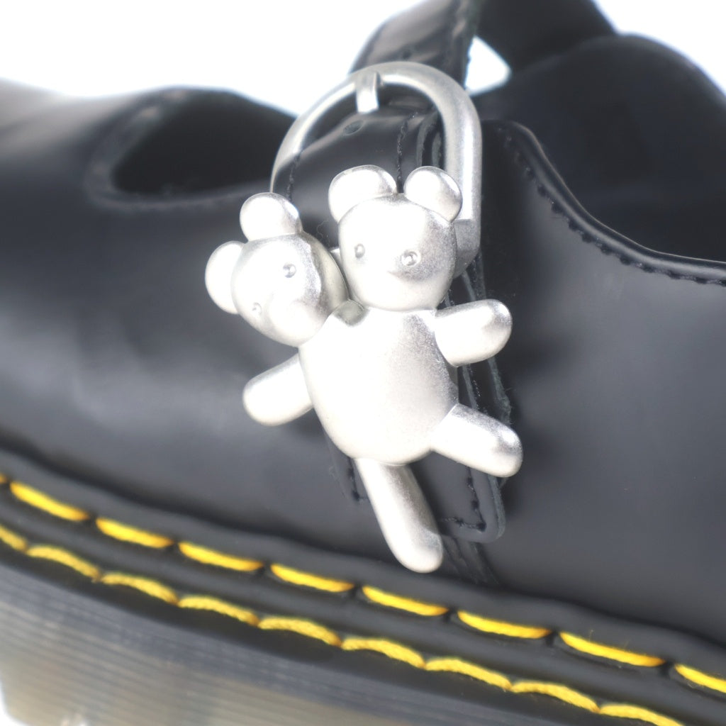 Dr.Martens(ドクターマーチン) xHEAVEN BY MARC JACOBS MARY JANE ×ヘブン バイ マークジェイコブス メリージェーン 装飾付き ワンストラップ シューズ ブラック レディース