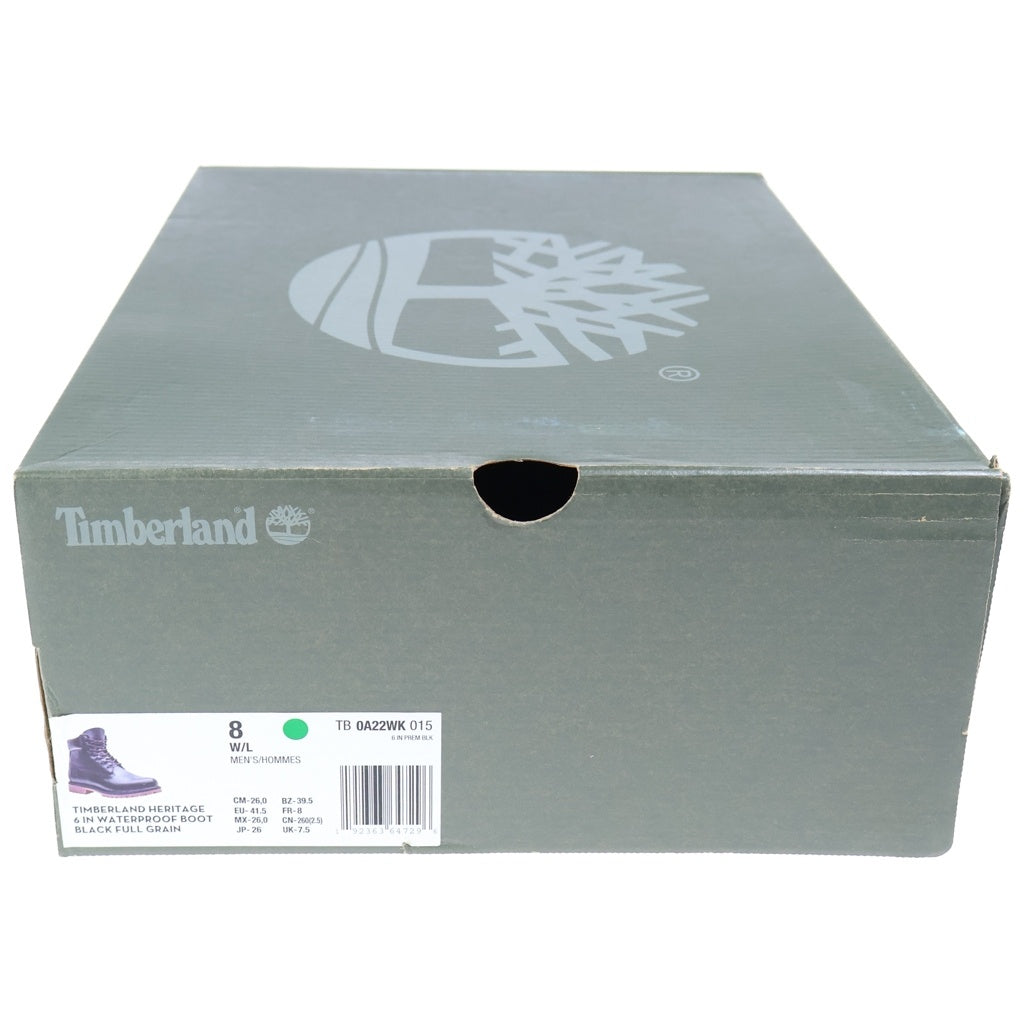 Timberland(ティンバーランド) 6インチ ヘリテージ ウォームライン ブーツ ブラック TB 0A22WK 015