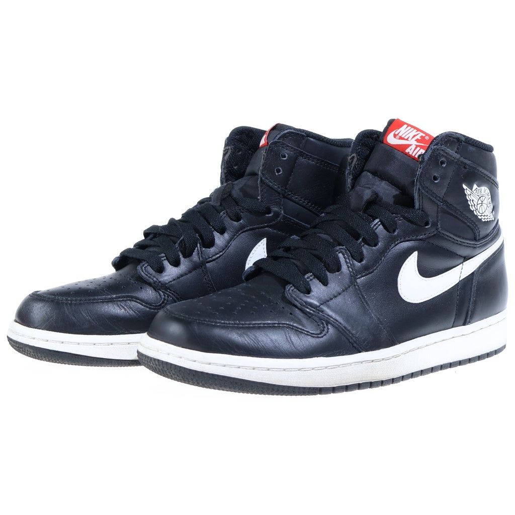 NIKE(ナイキ) AIR JORDAN 1 RETRO HIGH OG YIN YANG PACK 555088-011 エアジョーダン 陰陽パック ハイカットスニーカー ブラック/ホワイト US8.5/26.5cm