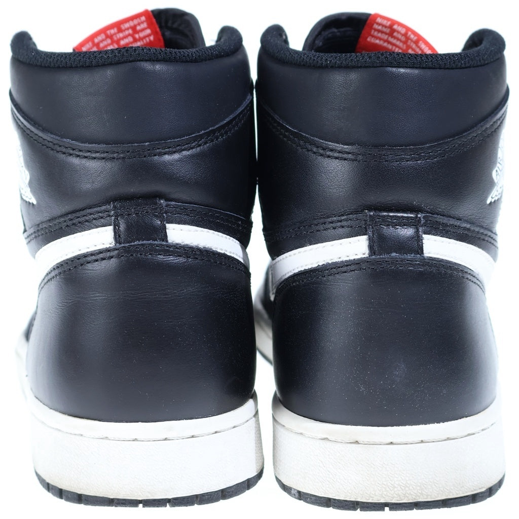NIKE(ナイキ) AIR JORDAN 1 RETRO HIGH OG YIN YANG PACK 555088-011 エアジョーダン 陰陽パック ハイカットスニーカー ブラック/ホワイト US8.5/26.5cm