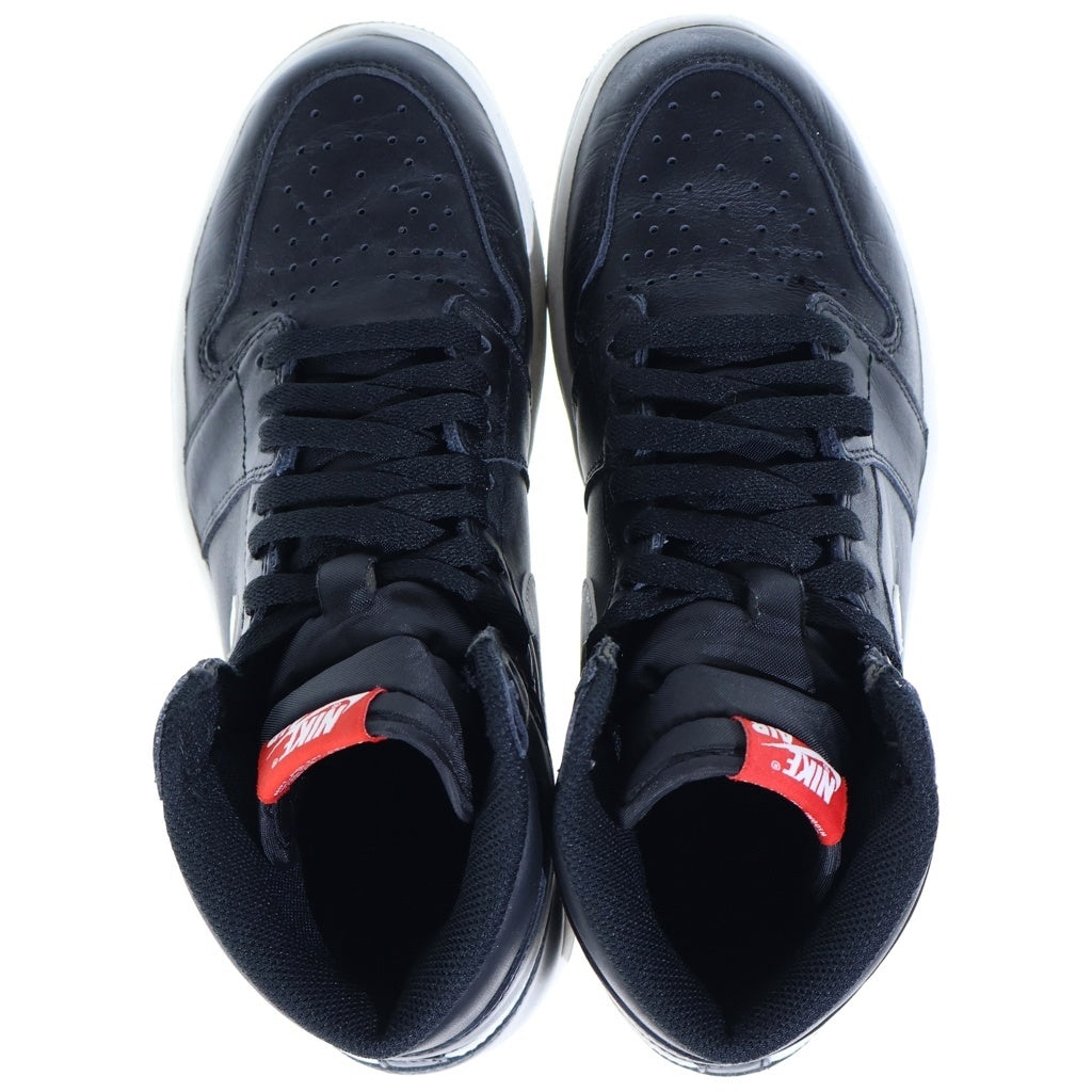 NIKE(ナイキ) AIR JORDAN 1 RETRO HIGH OG YIN YANG PACK 555088-011 エアジョーダン 陰陽パック ハイカットスニーカー ブラック/ホワイト US8.5/26.5cm