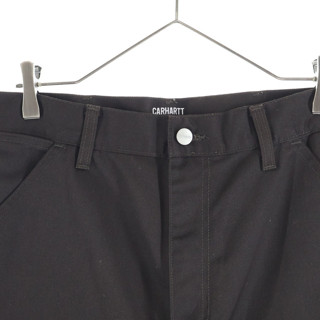 CARHARTT(カーハート) ×Passport 19SS Pall Pant バックラバーロゴ カーペンター デニムパンツ ブラック 1027-287-04C-06