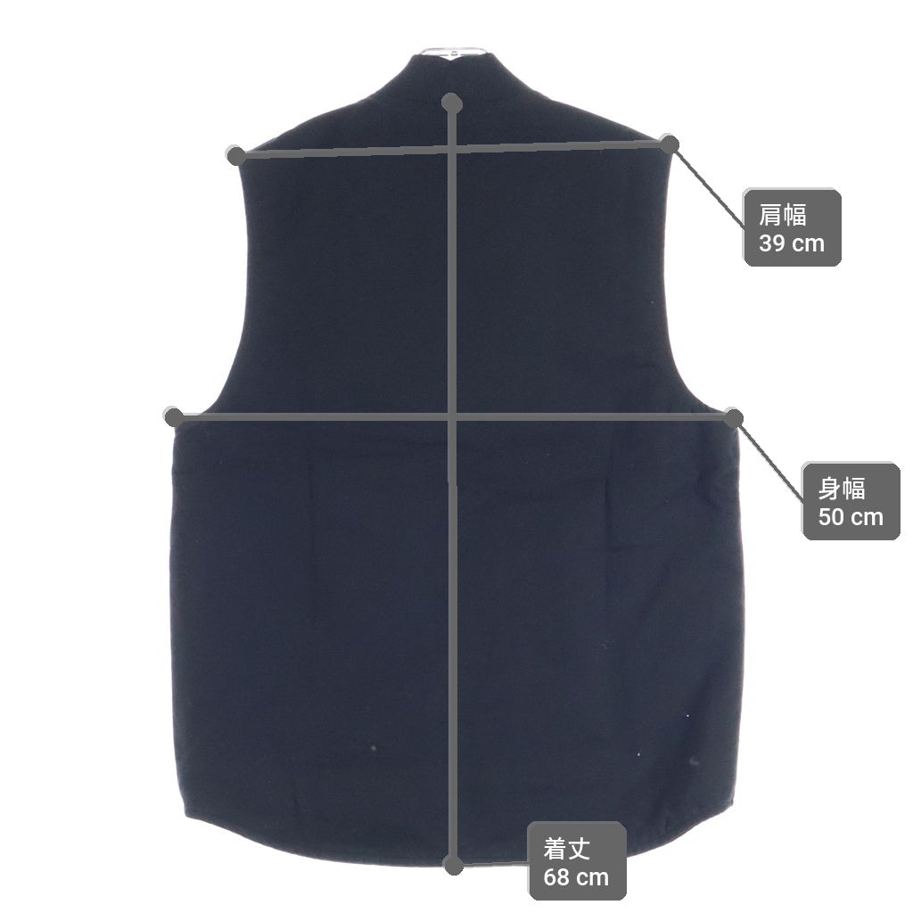 CARHARTT(カーハート) WIP KILDA VEST キルティング ダウンベスト ブラック l026457