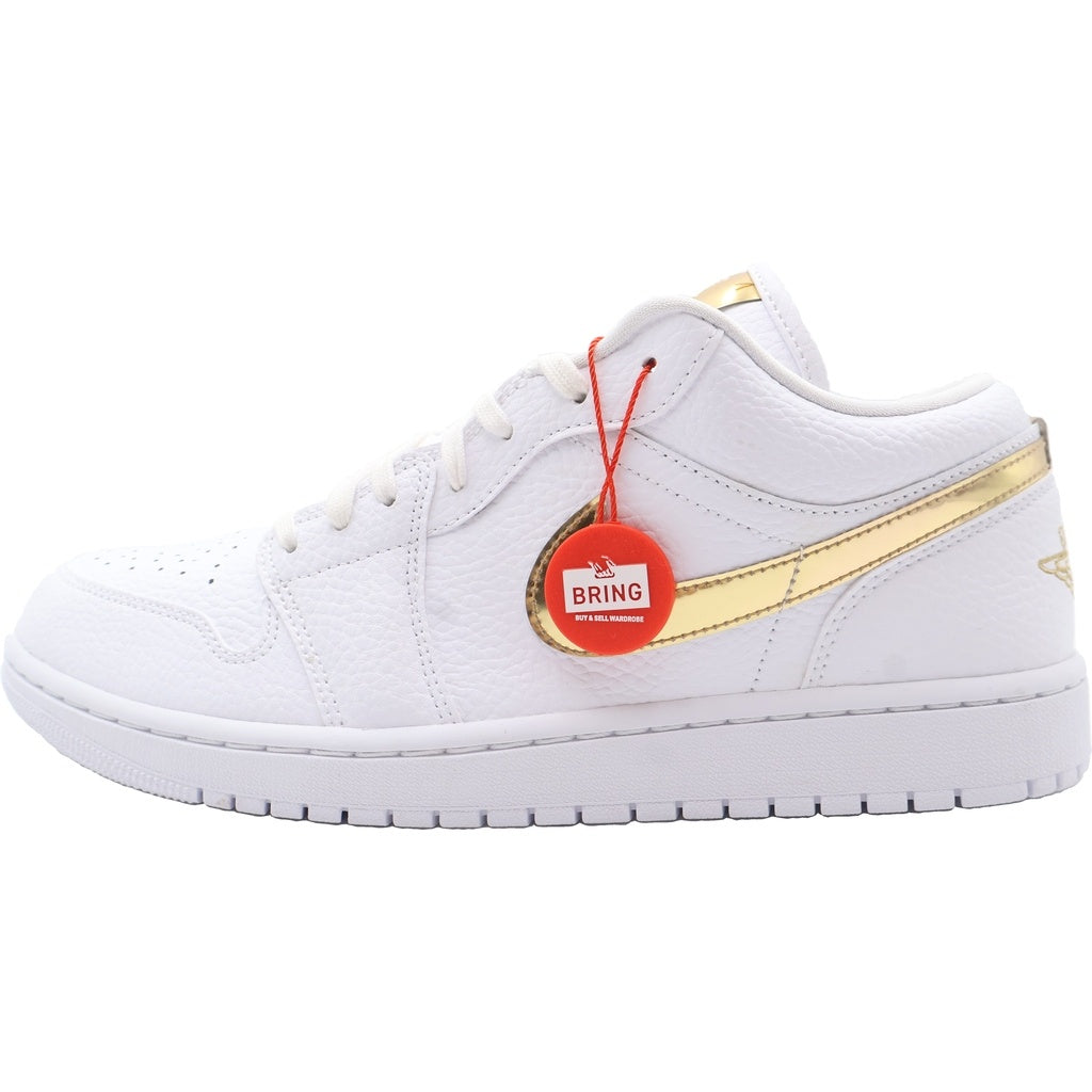 NIKE(ナイキ) WMNS AIR JORDAN 1 LOW SE WHITE/GOLD CZ4776-100 ウィメンス エアジョーダン1 SE ローカットスニーカー ホワイト/ゴールド US W11.5/28.5cm