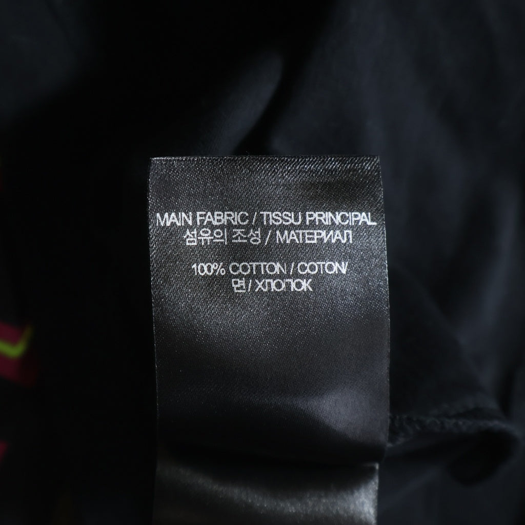 VETEMENTS(ヴェトモン) 22SS WILD UNICORN T-SHIRT ワイルドユニコーン プリントロゴ 半袖Tシャツ カットソー ブラック UA53TR570B レディース