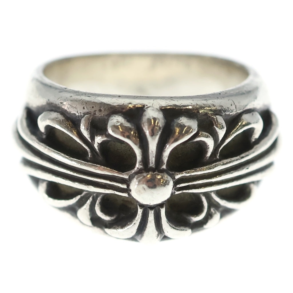 CHROME HEARTS(クロムハーツ) FLRL CRS フローラルクロス リング シルバー BCA346