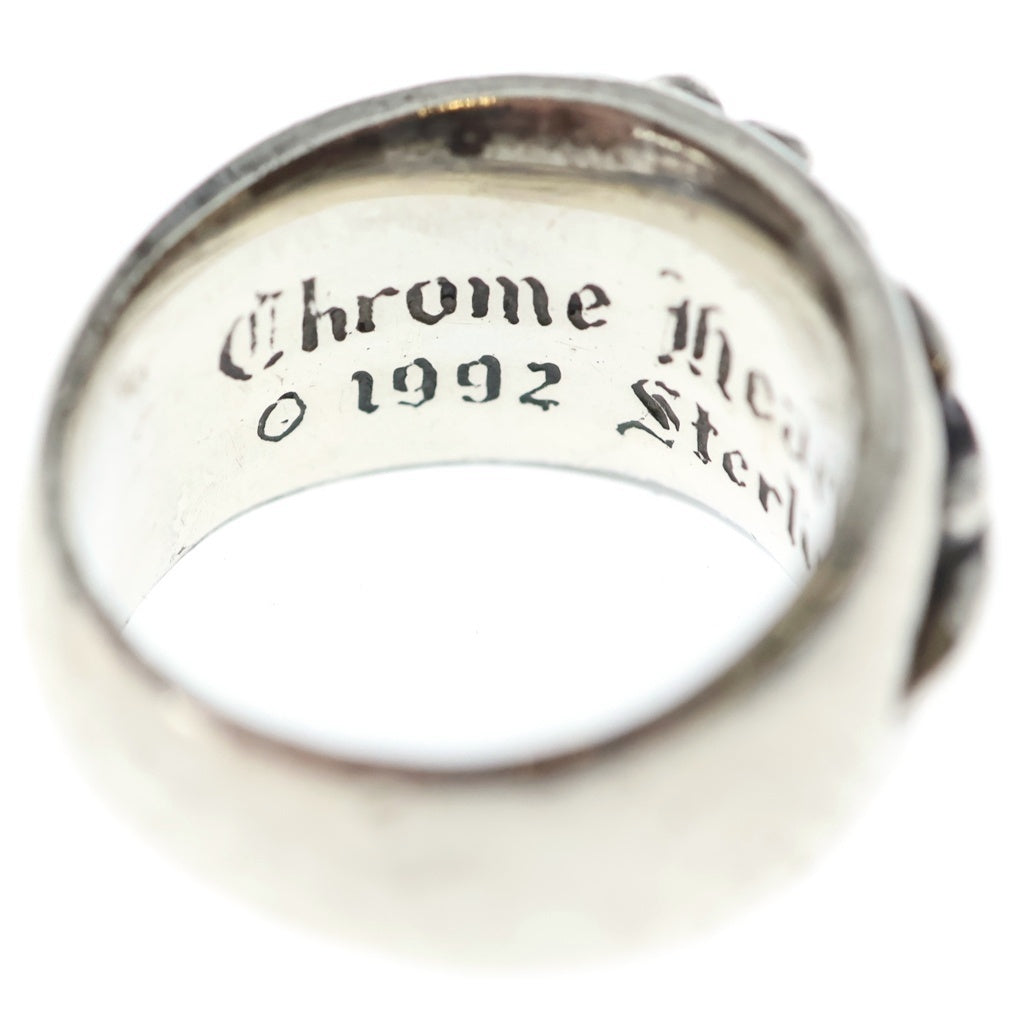 CHROME HEARTS(クロムハーツ) FLRL CRS フローラルクロス リング シルバー BCA346